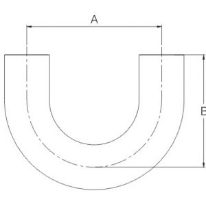 ASME BPE 180度焊接 Elbow